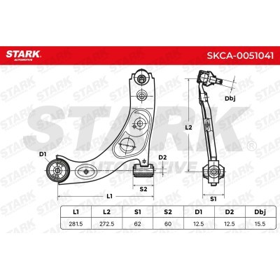 Querlenker Stark SKCA-0051041 SKCA-0051041 - foto 8