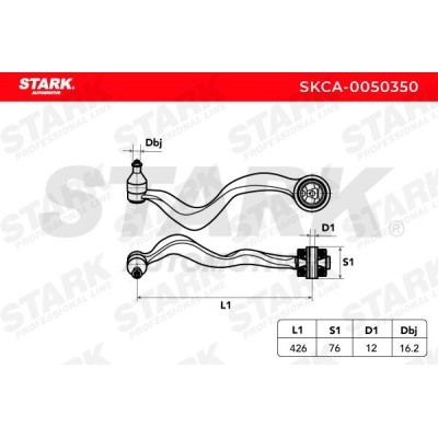 Querlenker Stark SKCA-0050350 SKCA-0050350 - foto 3