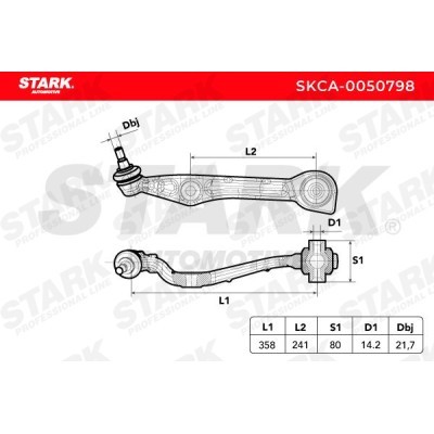 Querlenker Stark SKCA-0050798 SKCA-0050798 - foto 5