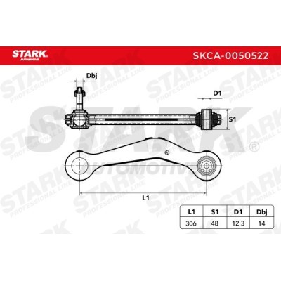 Querlenker Stark SKCA-0050522 SKCA-0050522 - foto 4