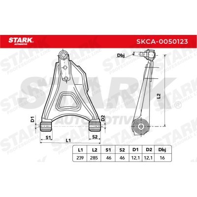 Querlenker Stark SKCA-0050123 SKCA-0050123 - foto 3