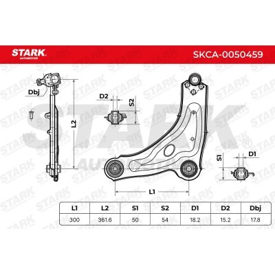Querlenker Stark SKCA-0050459 SKCA-0050459 - foto 6