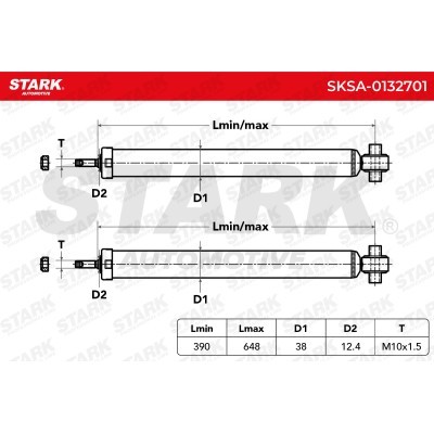 Stoßdämpfer Stark SKSA-0132701 SKSA-0132701 - foto 4