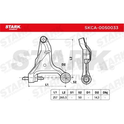 Querlenker Stark SKCA-0050033 SKCA-0050033 - foto 3