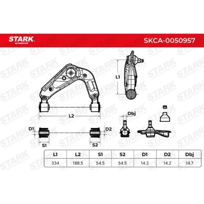 Querlenker Stark SKCA-0050957 SKCA-0050957 - foto 9