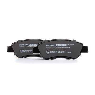 Bremsbeläge Satz RIDEX 402B0085P 402B0085P - foto 13