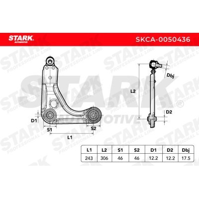 Querlenker Stark SKCA-0050436 SKCA-0050436 - foto 5
