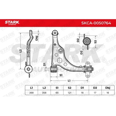 Querlenker Stark SKCA-0050764 SKCA-0050764 - foto 7