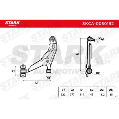 Querlenker Stark SKCA-0050192 SKCA-0050192 - foto 3