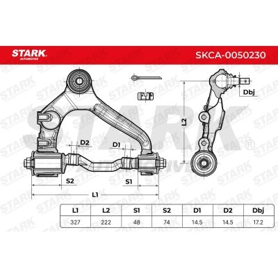 Querlenker Stark SKCA-0050230 SKCA-0050230 - foto 3