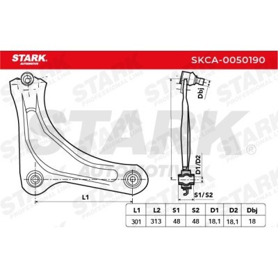 Querlenker Stark SKCA-0050190 SKCA-0050190 - foto 4