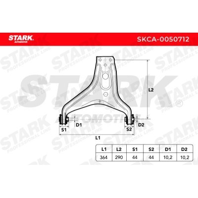 Querlenker Stark SKCA-0050712 SKCA-0050712 - foto 6