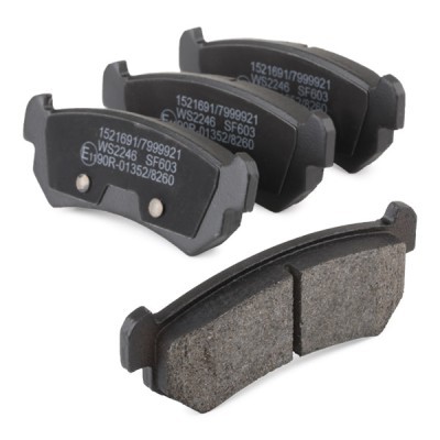 Bremsbeläge Satz RIDEX 402B0198 402B0198 - foto 5