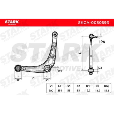 Querlenker Stark SKCA-0050593 SKCA-0050593 - foto 3