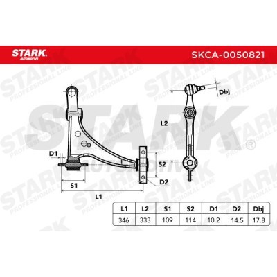 Querlenker Stark SKCA-0050821 SKCA-0050821 - foto 5
