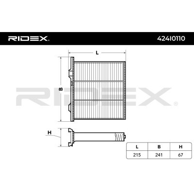 Filter, Innenraumluft RIDEX 424I0110 424I0110 - foto 4