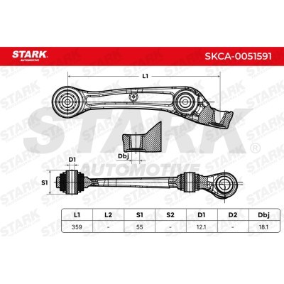 Querlenker Stark SKCA-0051591 SKCA-0051591 - foto 5
