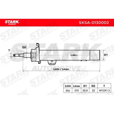 Stoßdämpfer Stark SKSA-0130256 SKSA-0130256 - foto 3