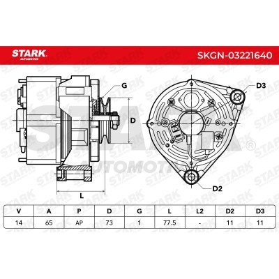 Generator Stark SKGN-03221640 SKGN-03221640 - foto 8