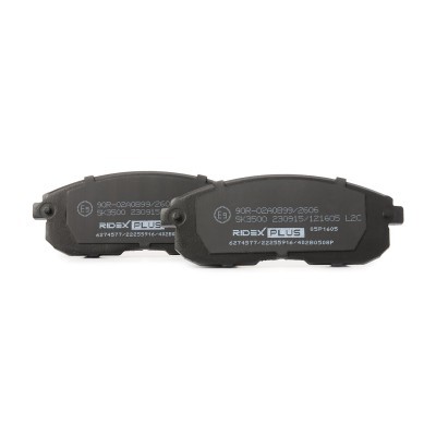 Bremsbeläge Satz RIDEX 402B0508P 402B0508P - foto 5