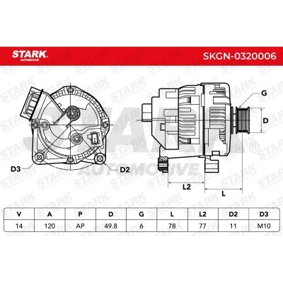 Generator Stark SKGN-0320006 SKGN-0320006 - foto 6
