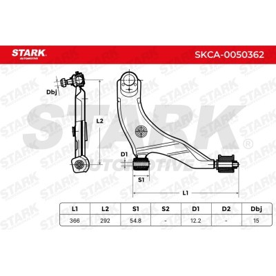 Querlenker Stark SKCA-0050362 SKCA-0050362 - foto 6