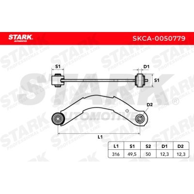 Querlenker Stark SKCA-0050779 SKCA-0050779 - foto 5