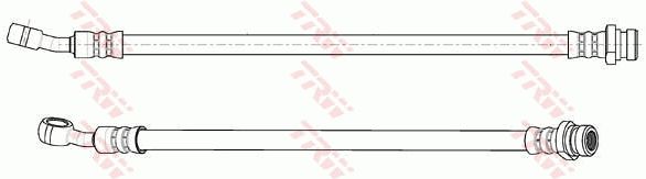 Bremsschlauch TRW PHD1060 PHD1060 - foto 2
