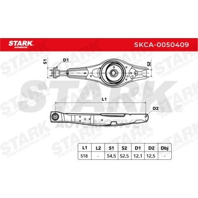 Querlenker Stark SKCA-0050409 SKCA-0050409 - foto 6