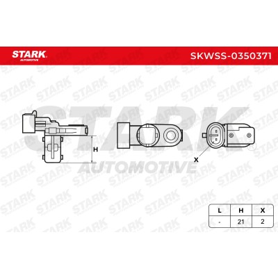 ABS Sensor Stark SKWSS-0350371 SKWSS-0350371 - foto 6
