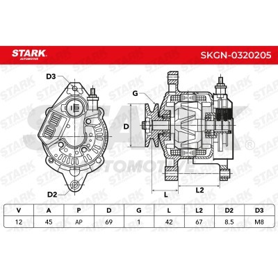 Generator Stark SKGN-0320205 SKGN-0320205 - foto 5