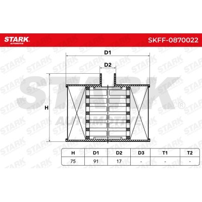 Kraftstofffilter Stark SKFF-0870022 SKFF-0870022 - foto 5
