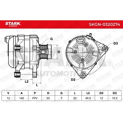 Generator Stark SKGN-0320274 SKGN-0320274 - foto 5
