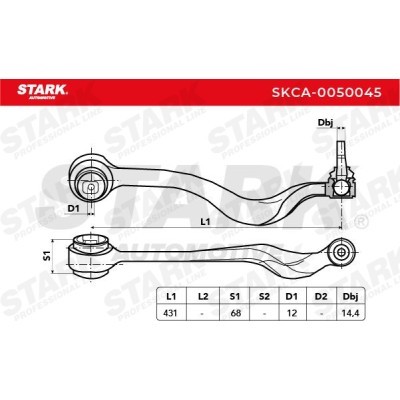 Querlenker Stark SKCA-0050045 SKCA-0050045 - foto 3
