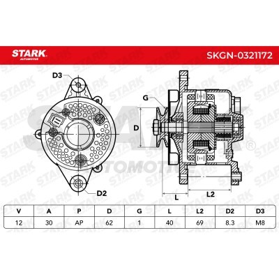 Generator Stark SKGN-0321172 SKGN-0321172 - foto 8