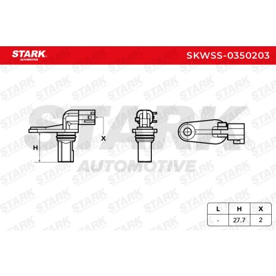 ABS Sensor Stark SKWSS-0350203 SKWSS-0350203 - foto 6