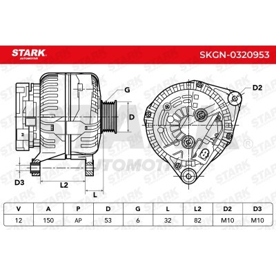 Generator Stark SKGN-0320953 SKGN-0320953 - foto 5