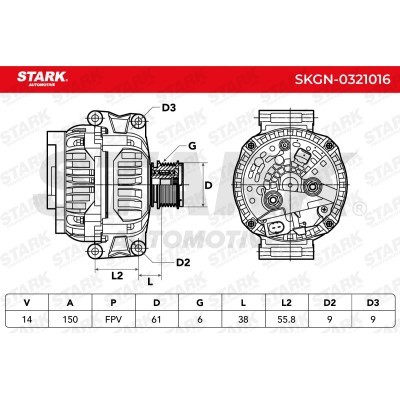 Generator Stark SKGN-0321016 SKGN-0321016 - foto 5
