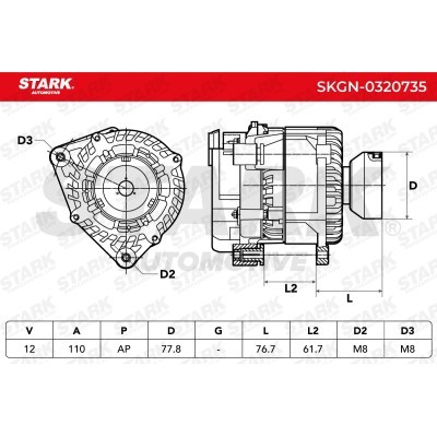 Generator Stark SKGN-0320735 SKGN-0320735 - foto 7