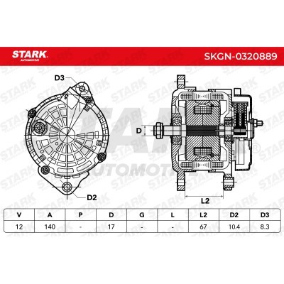 Generator Stark SKGN-0320889 SKGN-0320889 - foto 7