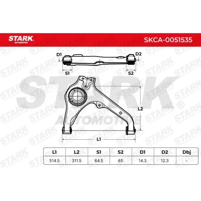 Querlenker Stark SKCA-0051535 SKCA-0051535 - foto 6