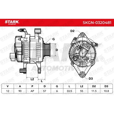 Generator Stark SKGN-0320481 SKGN-0320481 - foto 5