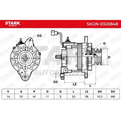 Generator Stark SKGN-0320848 SKGN-0320848 - foto 8