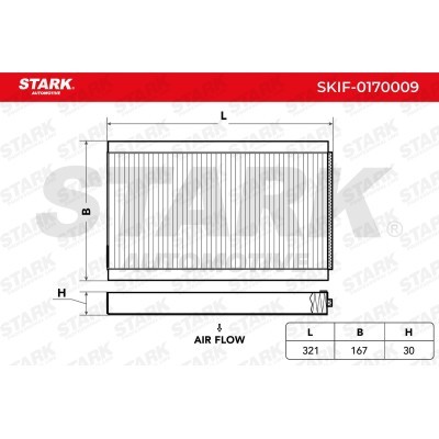 Filter, Innenraumluft Stark SKIF-0170009 SKIF-0170009 - foto 3