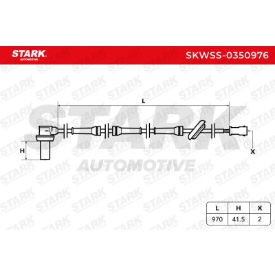 ABS Sensor Stark SKWSS-0350976 SKWSS-0350976 - foto 7