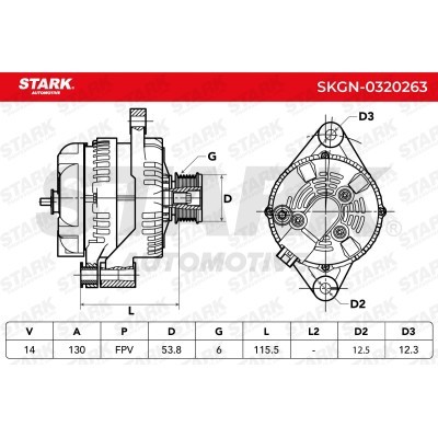 Generator Stark SKGN-0320263 SKGN-0320263 - foto 6