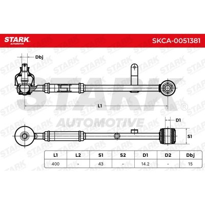 Querlenker Stark SKCA-0051381 SKCA-0051381 - foto 7