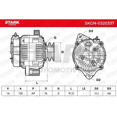 Generator Stark SKGN-0320337 SKGN-0320337 - foto 7