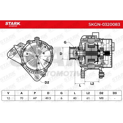 Generator Stark SKGN-0320083 SKGN-0320083 - foto 7