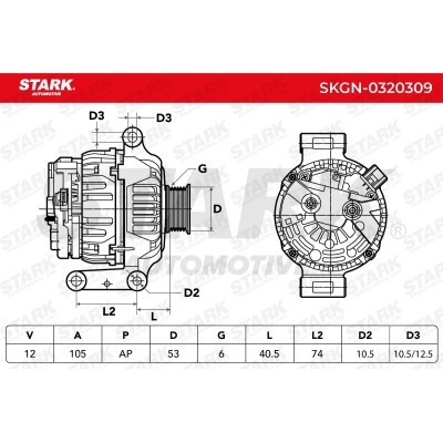 Generator Stark SKGN-0320309 SKGN-0320309 - foto 5